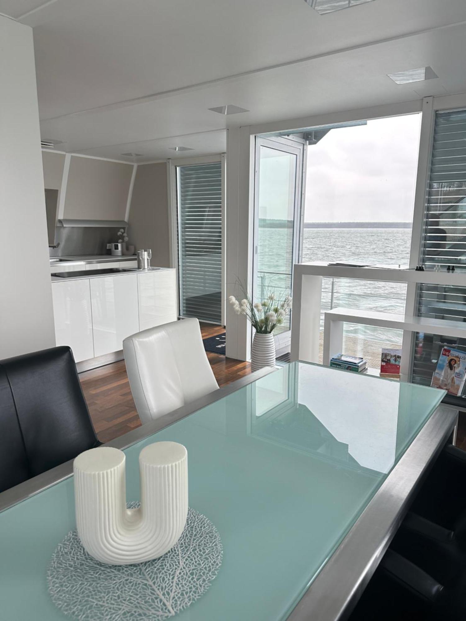 Schwimmendes Ferienhaus Silent Elsterheide Exteriör bild